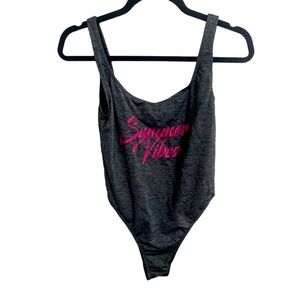 Heat Summer Vibes One Piece Swimsuit Size Medium